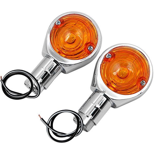 ウインカー 1インチハンドルバーエンド取付 シングル球