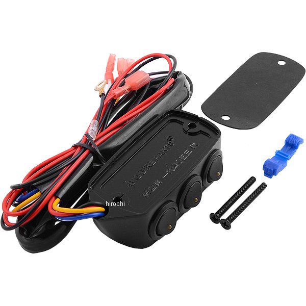 414998   LED 3ボタン スイッチ クラッチサイド 黒