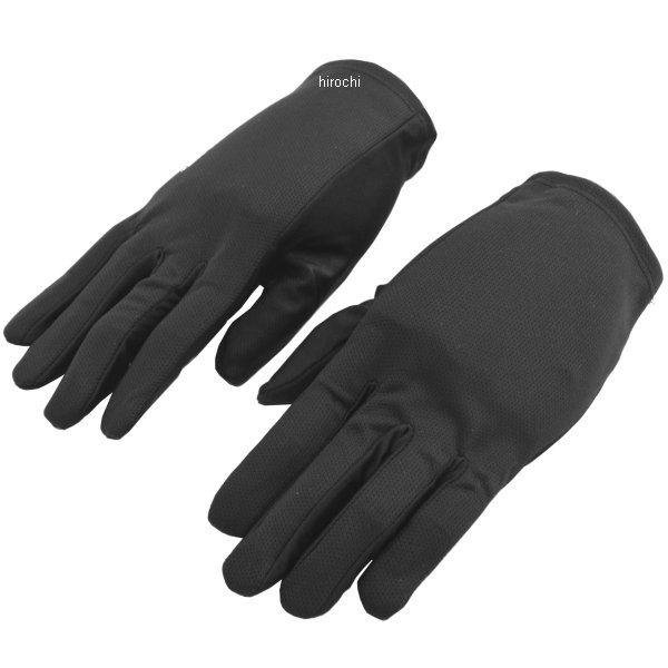 GK-136  クールマックス インナーグローブ 黒 Lサイズ