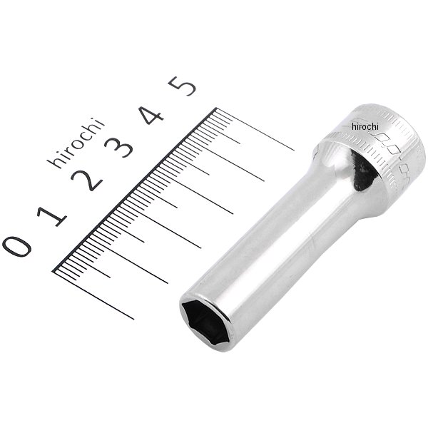 3/8インチ ソケット ディープ 6角 ミリサイズ 9mm