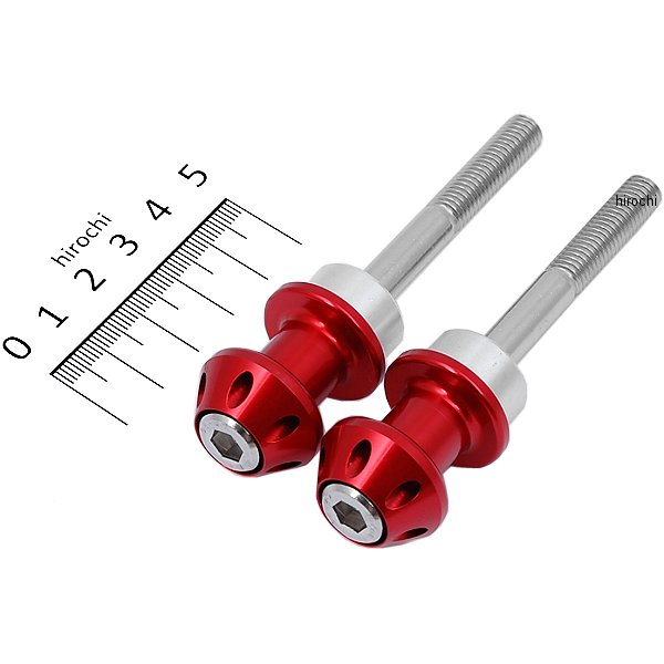 荷掛フック 11年-12年 ニンジャ1000、ER-6N 赤 2個セット入り