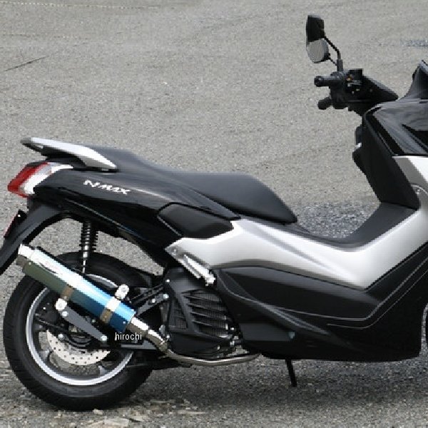 フルエキゾースト 80D-RAPTOR NMAX ブルーチタン