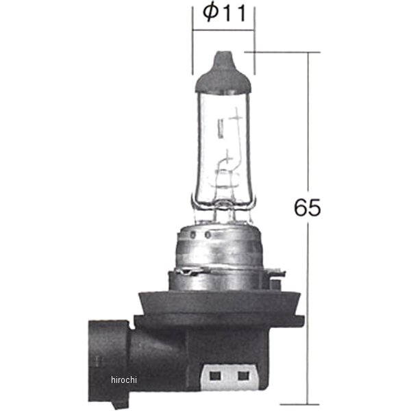 ハロゲンバルブ H8 12V35W 1個入り