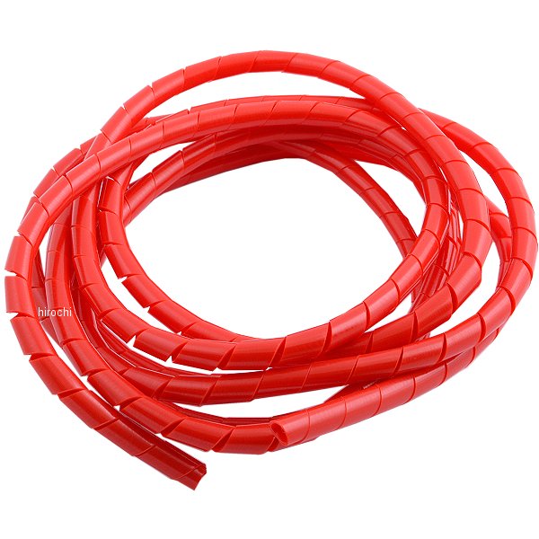 スパイラルチューブ2m 赤
