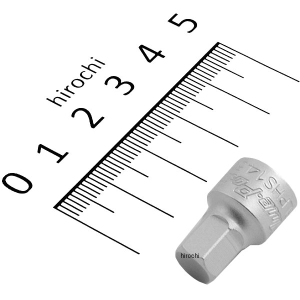 ブルーポイント 5/16インチ スタッビー 6角ソケット (ヘキサゴン) 1/4インチ差込