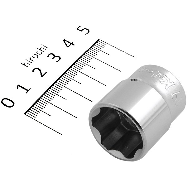 3/8インチsq サーフェイスソケット 19mm