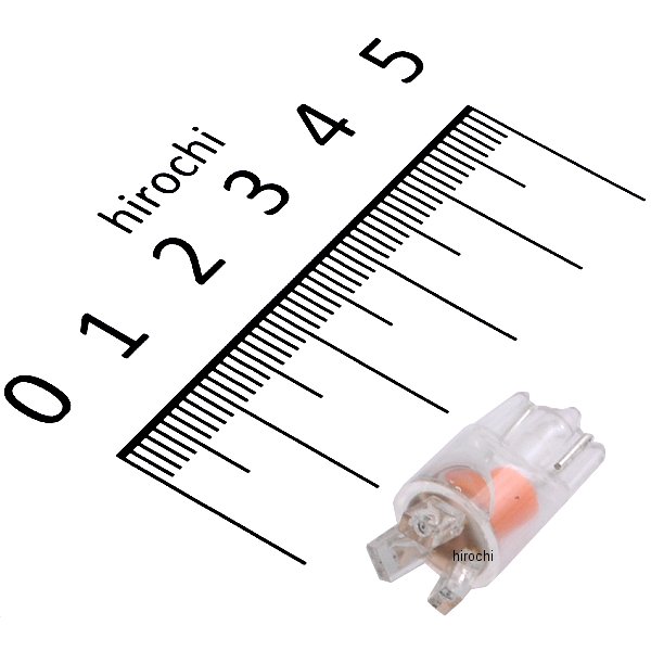 メーター ポジション ライセンス用 拡散タイプL700F 12v用 ウエッジ(中) オレンジ