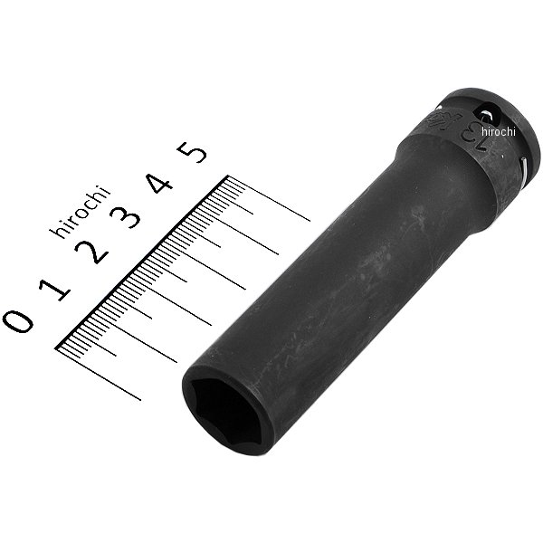 3/8インチsq 薄肉インパクトディープソケット 13mm