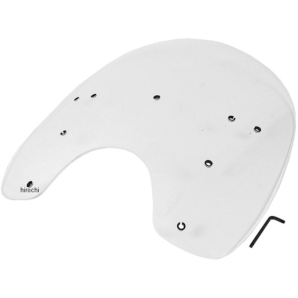 シールド ハーレー純正交換用 15インチ高 85年-10年 FXST クリア