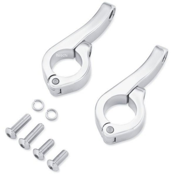 LEDフォグランプエンジンガードクランプキット クローム(左右ペア) 68000170