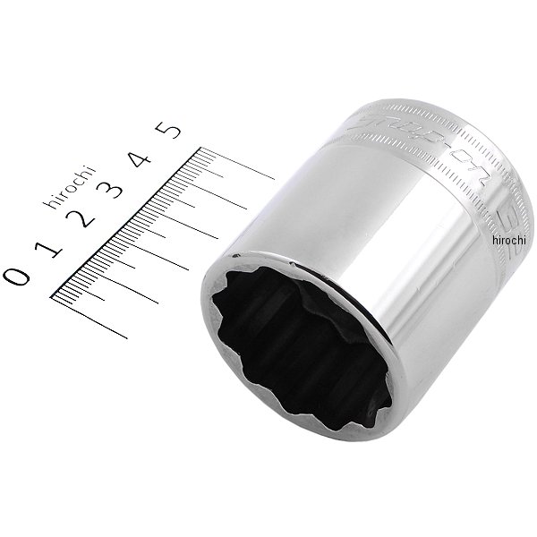 フランクドライブ 1/2インチ シャロー ソケット 12角 32mm