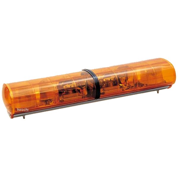 散光式警光灯/回転灯 フラッシュランプ 24V M型 黄色