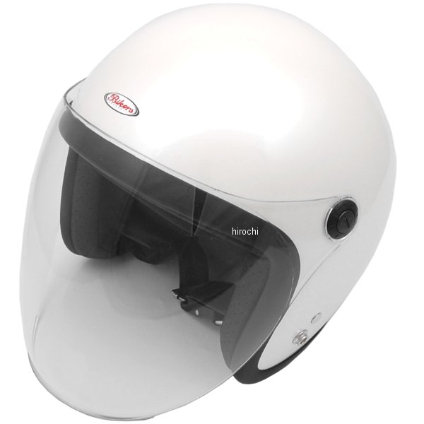 ジェットヘルメット JL-65SR パールホワイト フリーサイズ(58-59cm)