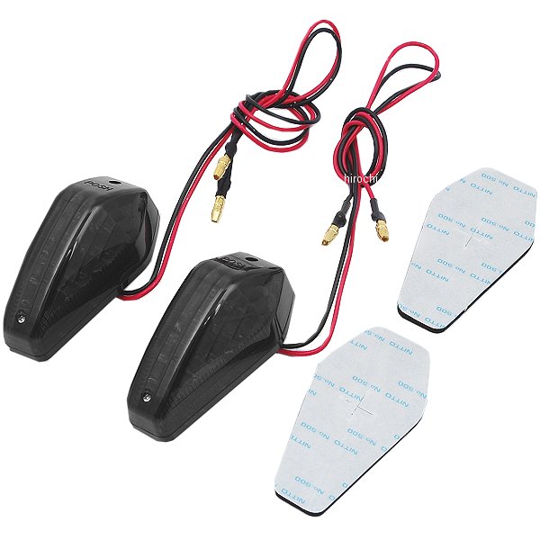 エアロLEDウインカー ストリームラインタイプ 2個入り スモーク