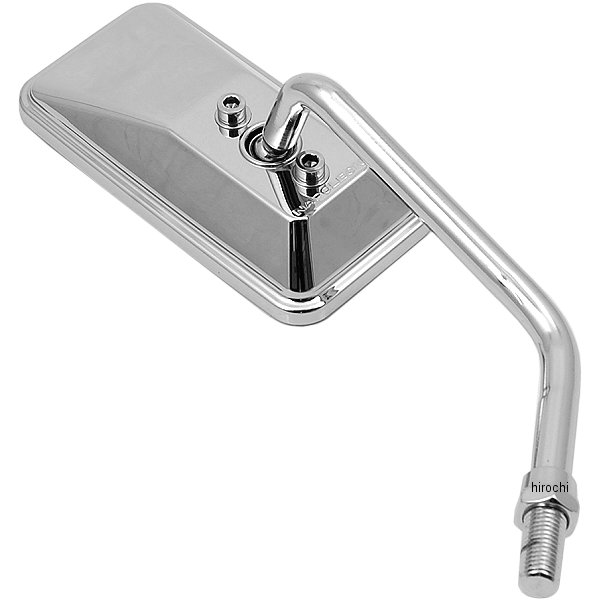 AC-101-10R  カスタムスクエアーミラー 右用 メッキ/シルバー