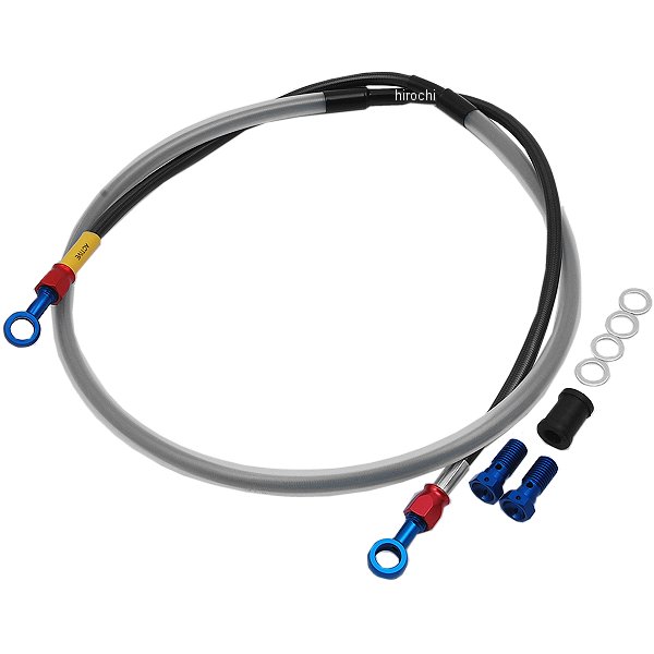 グッドリッジ ビルドアライン フロント ブレーキホースキット 97年-99年 ランツァ アルミ/スモーク