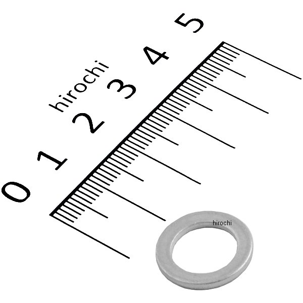 クラッシュワッシャー 内径11mm アルミ 1枚入り