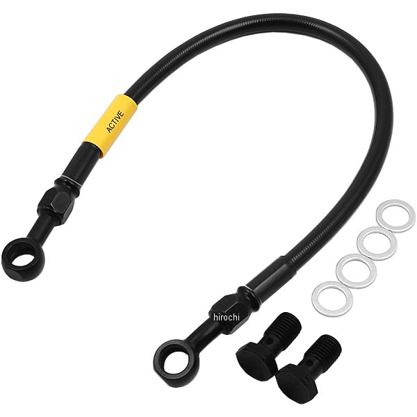 グッドリッジ ビルドアライン リア ブレーキホースキット 09年-14年 YZF-R1 ステンレス/黒