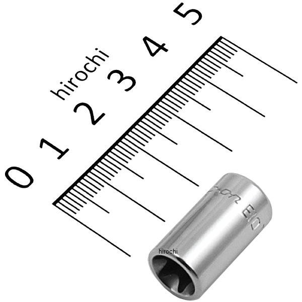 トルクス 1/4インチ シャロー ソケット Ｅ10