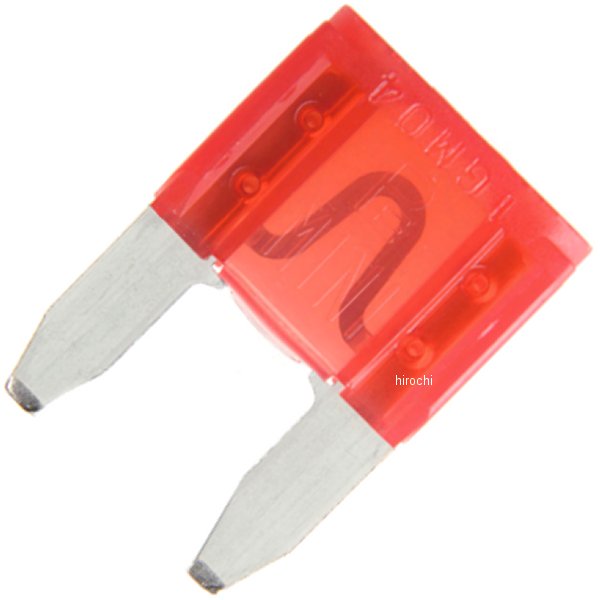 ミニヒューズ 10A 3個入り 赤