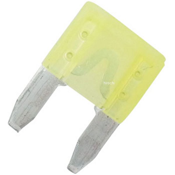 ミニヒューズ 20A 3個入り 黄
