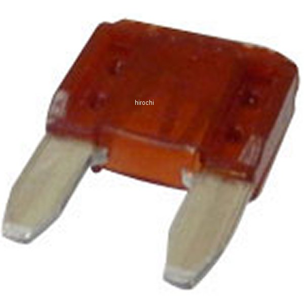 ミニヒューズ 7.5A 10個入り 茶