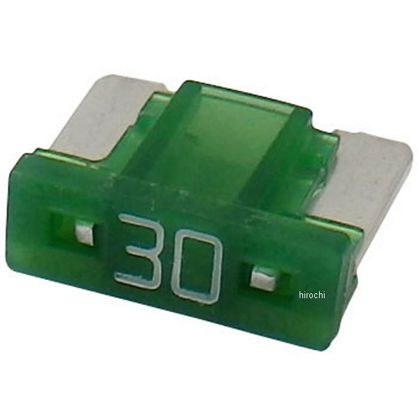 低背ヒューズ 30A 10個入り 緑