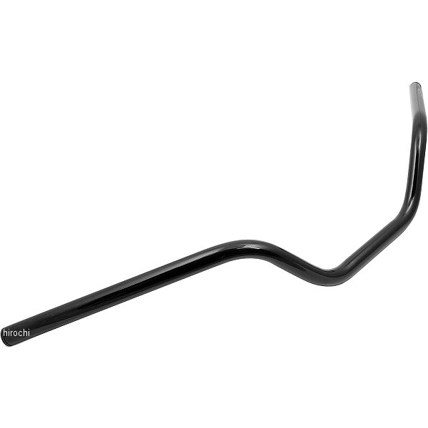 7/8インチ ハンドルバー 6インチ フラット トラック 黒