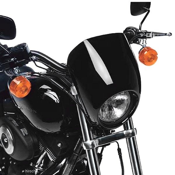 ヘッドライトバイザー ビビッドブラック 68129-98DH