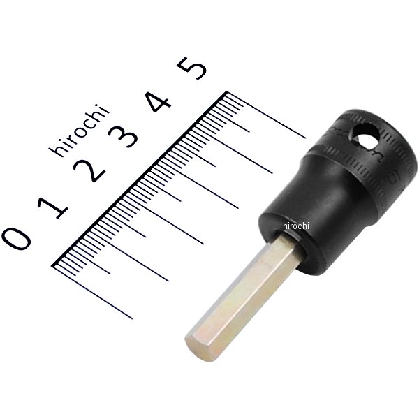 6角 パワー ビット 6mm メタリック