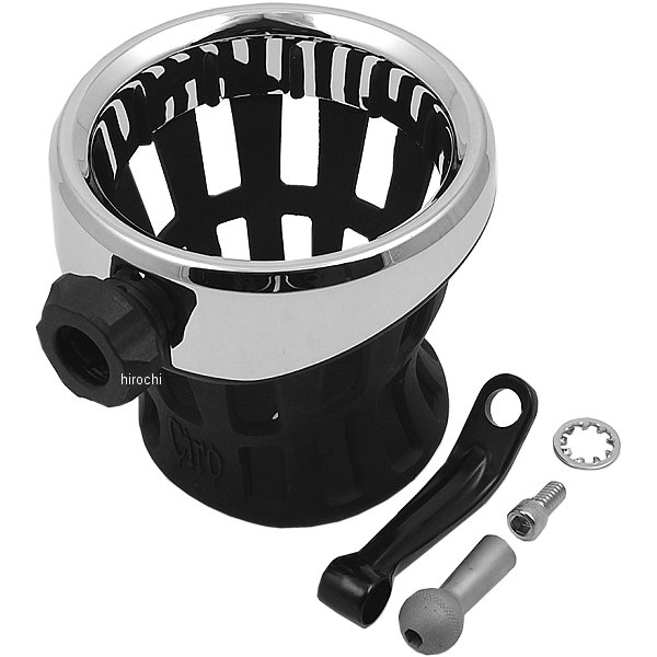 ドリンクホルダー ミラー取り付け 黒