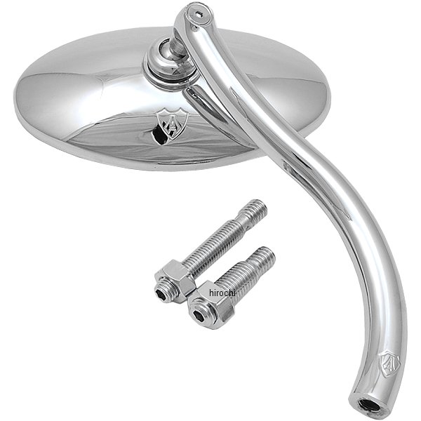 ミラー キャットアイ ソフトベンド クローム