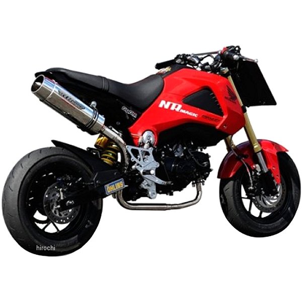 フルエキゾースト エコプライス V-JET PVS グロム JC61