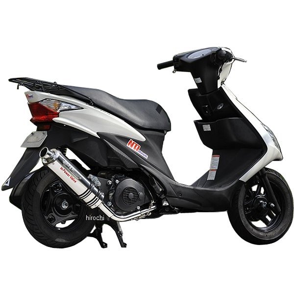 フルエキゾースト エコプライス V-SHOCK Z PVS アドレスV125S、アドレスV125Sベーシック