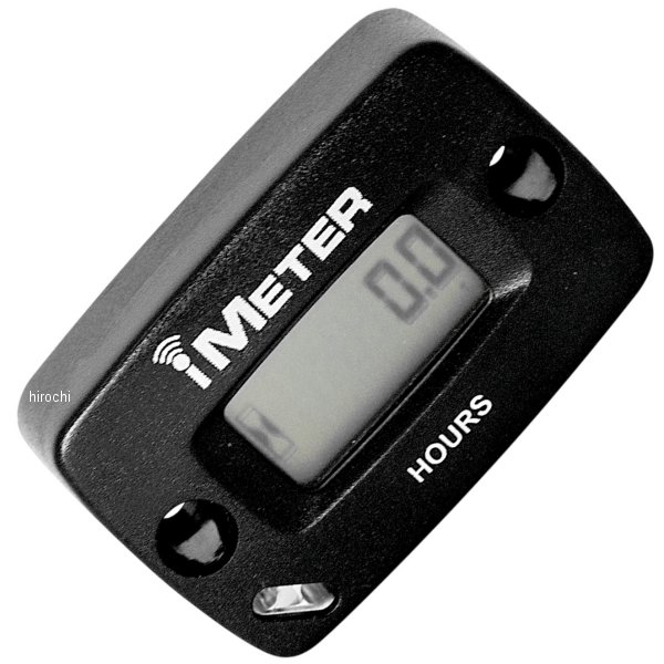アワーメーター ワイヤレス 黒