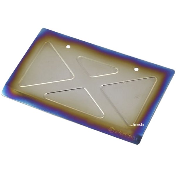 EVOLUTION ナンバープレートベース 汎用 チタン