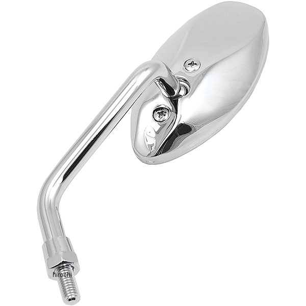 ミラー ミニスレンダー メッキ 8mm 左