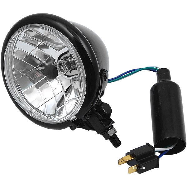 4.5インチ ベーツライト H4バルブ 黒