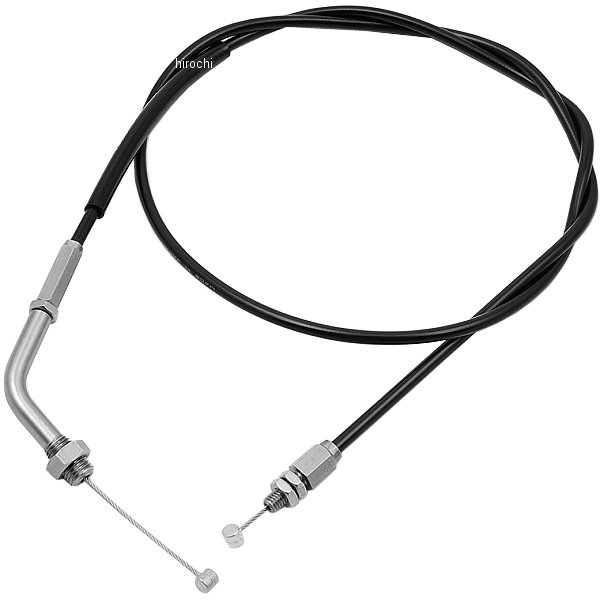 アジャスタブルスロットルワイヤー タイプ3 TMRキャブレターキット専用 引き戻し共通 1050mm ステンレス/黒