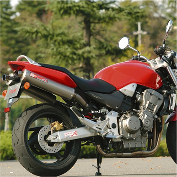 スリップオンマフラー ホーネット900 チタン チタン