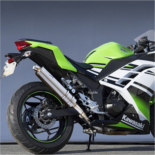 スリップオンマフラー 13年-14年 ニンジャ250 スペックA チタン