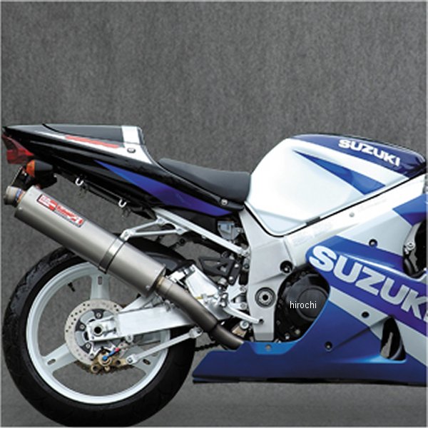 スリップオンマフラー 01年-04年 GSX-R1000 UPタイプ チタン
