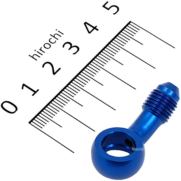 バンジョーアダプター #3 20度角 青