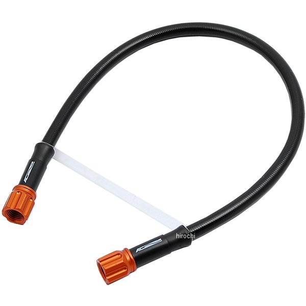 ユニバーサルブレーキホース ロードモデル用 ホース全長410mm ゴールド/黒