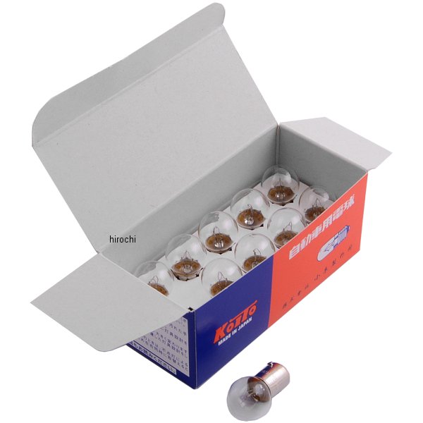 白熱バルブ G14 24V6W 10個入り