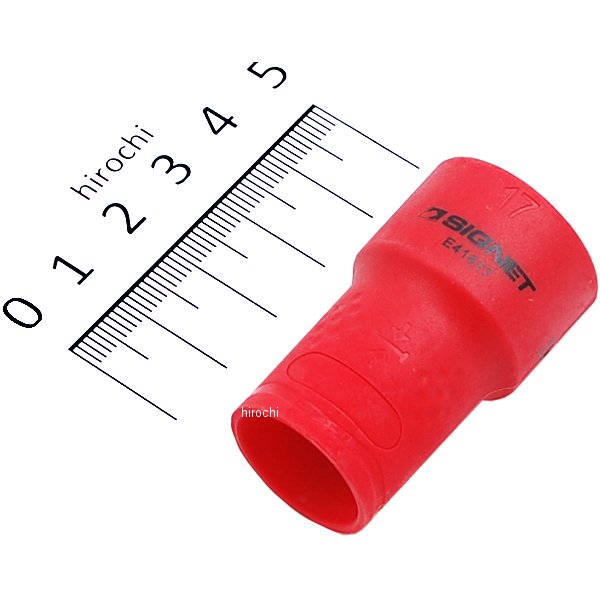 3/8DR 絶縁ソケット 6角 17MM