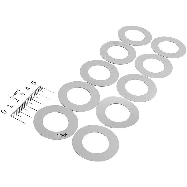 ホイール ハブ シム 0.002インチ 37年-66年 EL/FL/FLH (10個入り)