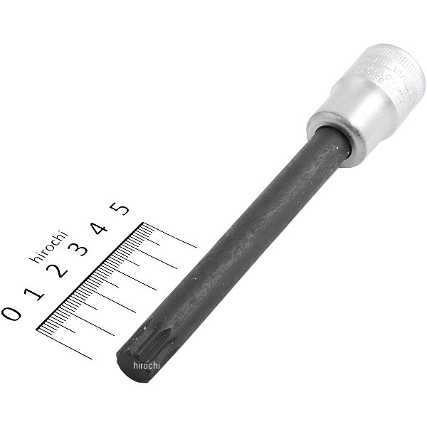 1/2インチsq ロングトリスクウェアソケット (XZN) M12