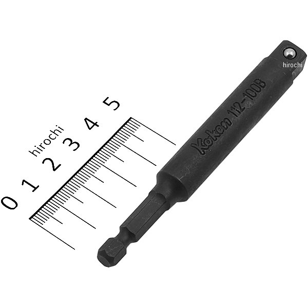 1/4インチ H 3/8インチsq アダプター 全長100mm