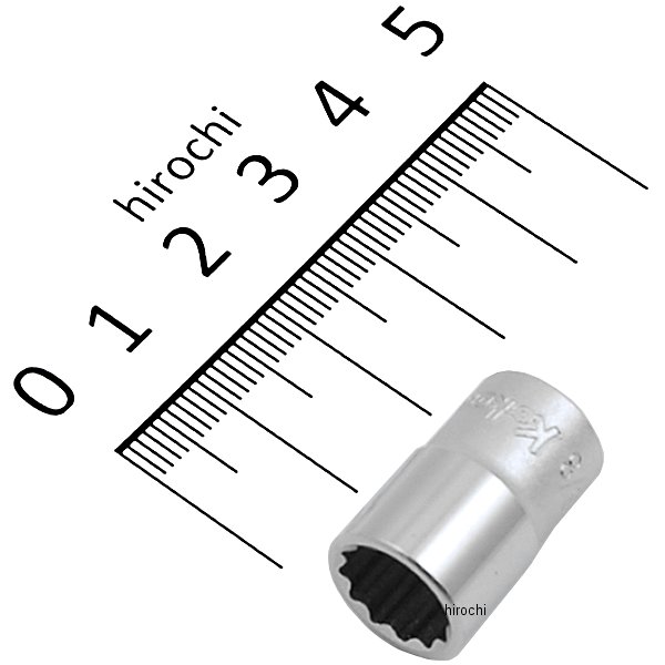 1/4インチsq 12角スタンダードソケット 3/8インチ